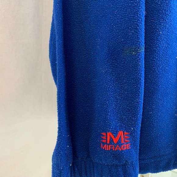 Mirage New England Patriots Pullover Fleece Jacket XL Vtg 90s NFL Quarter Zip - Picture 7 of 7